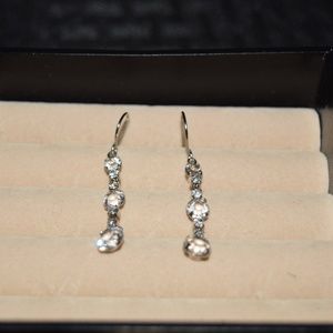 silver earrings
